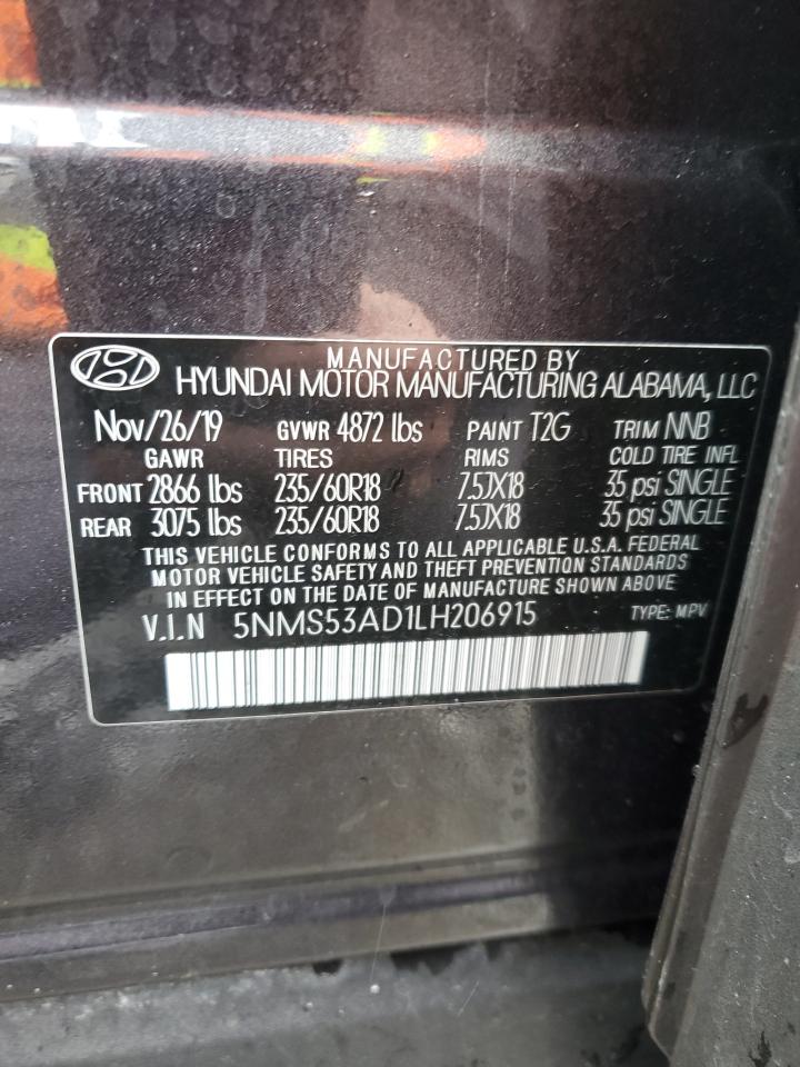 2020 Hyundai Santa Fe - Image 13