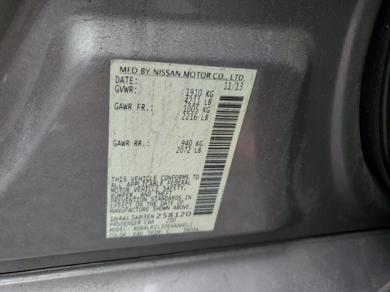 2014 Nissan Altima - Image 12