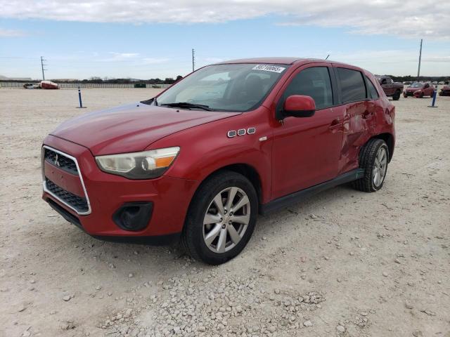  MITSUBISHI OUTLANDER 2015 Красный