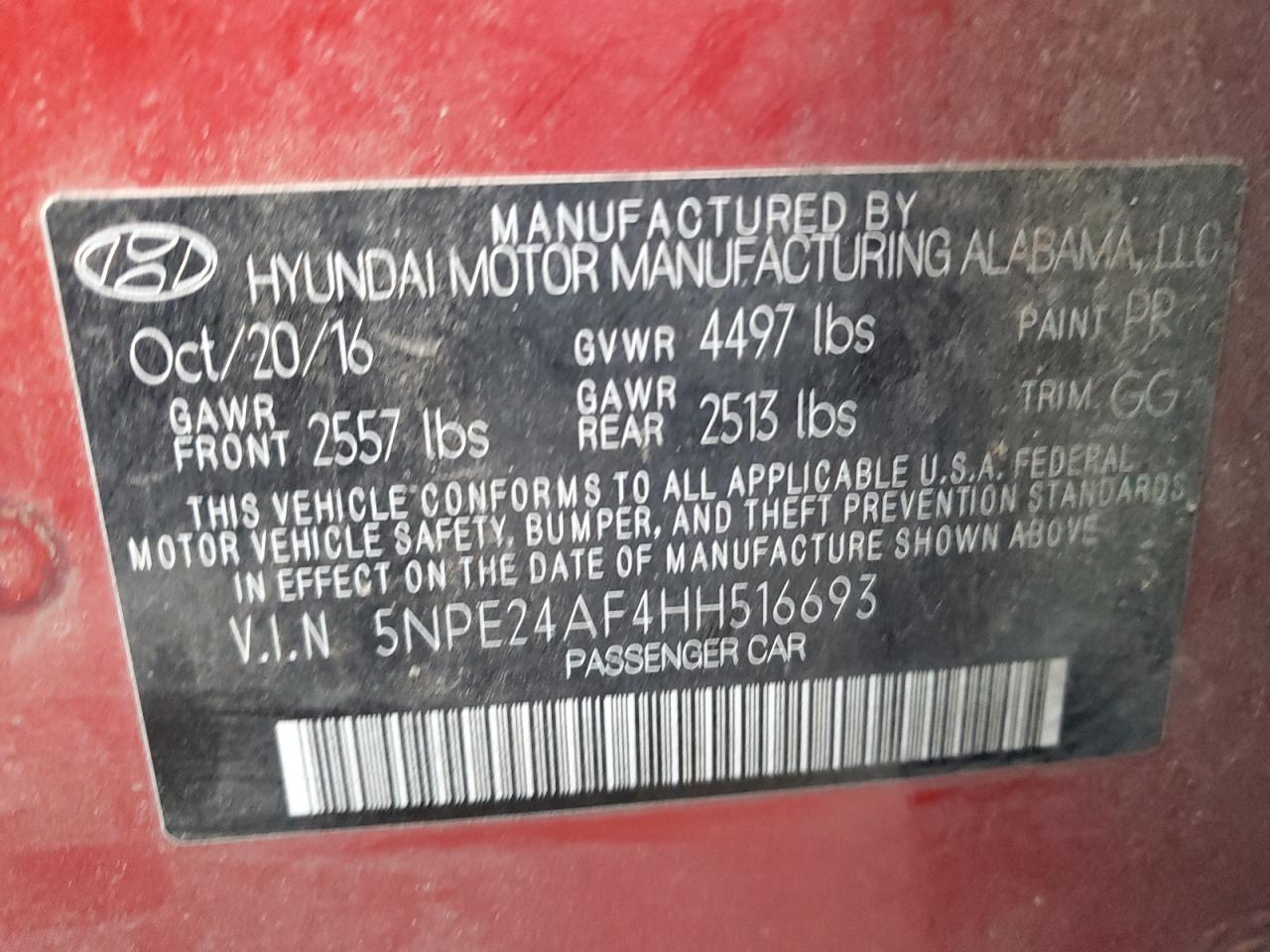 2017 Hyundai Sonata - Image 12