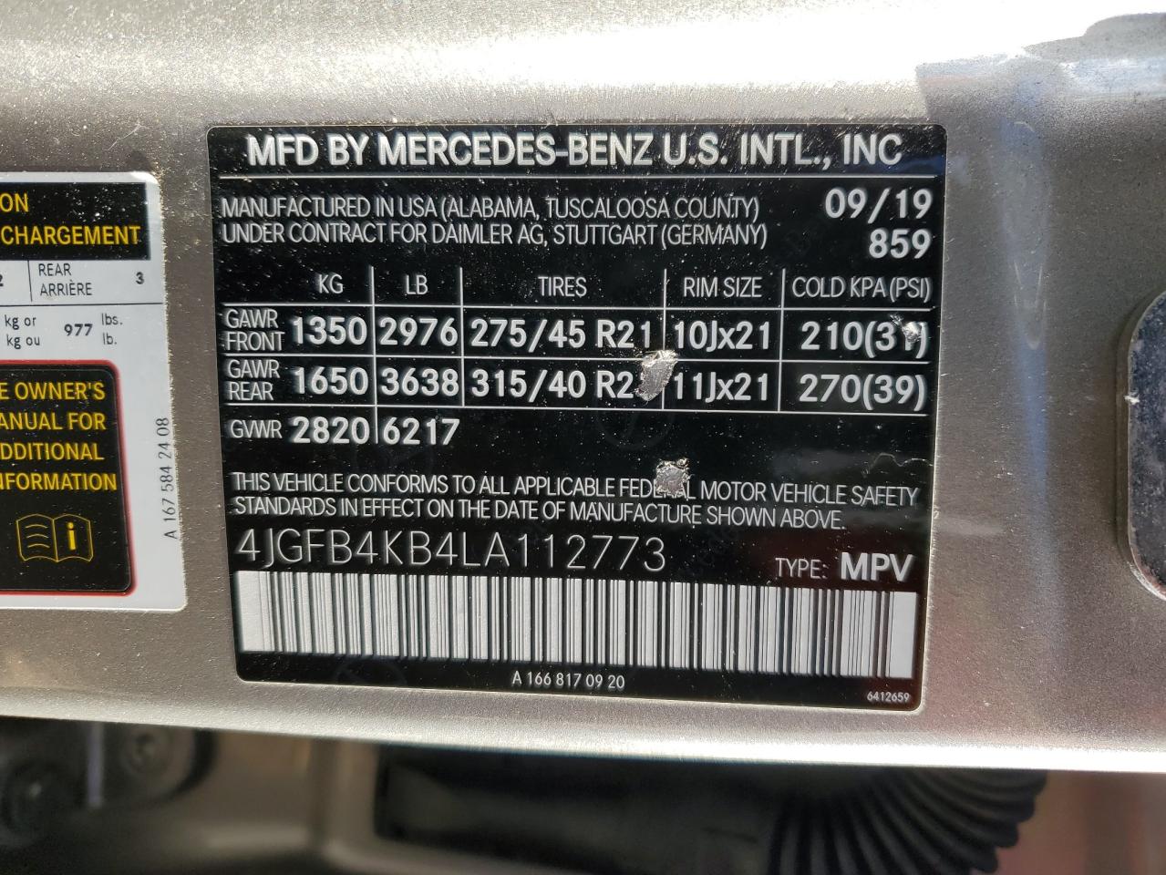 2020 Mercedes-Benz GLE - Image 13