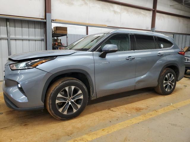  TOYOTA HIGHLANDER 2021 Blue