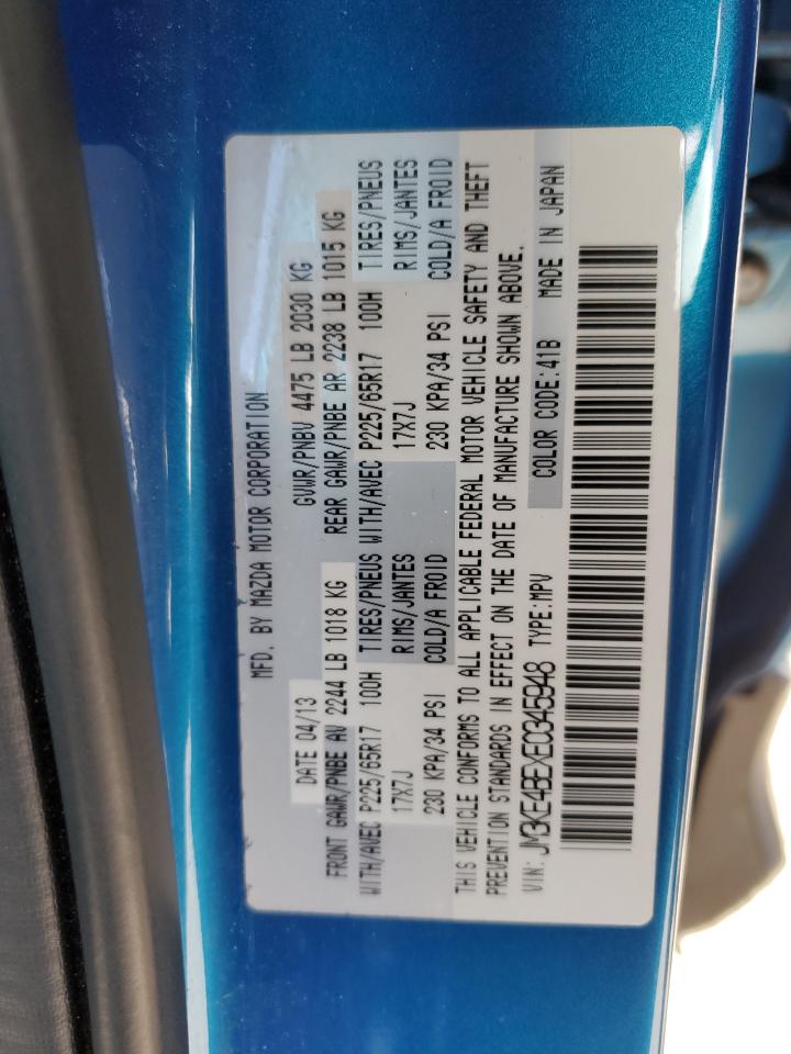 2014 Mazda Cx-5 Sport VIN: JM3KE4BEXE0345948 Lot: 88866465