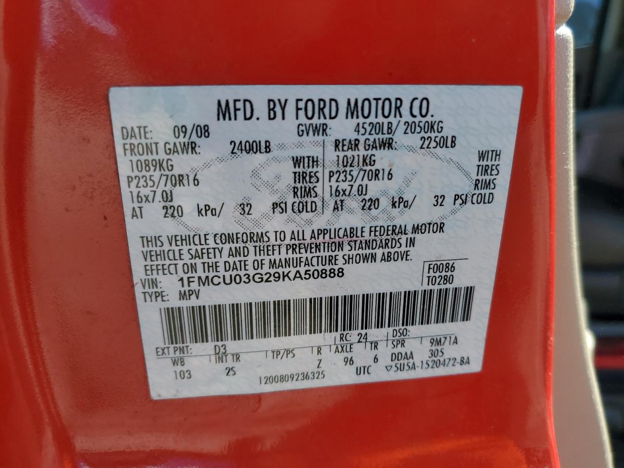 2009 Ford Escape - Image 14