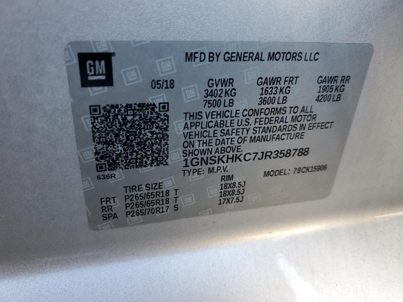 2018 Chevrolet Suburban - Image 15