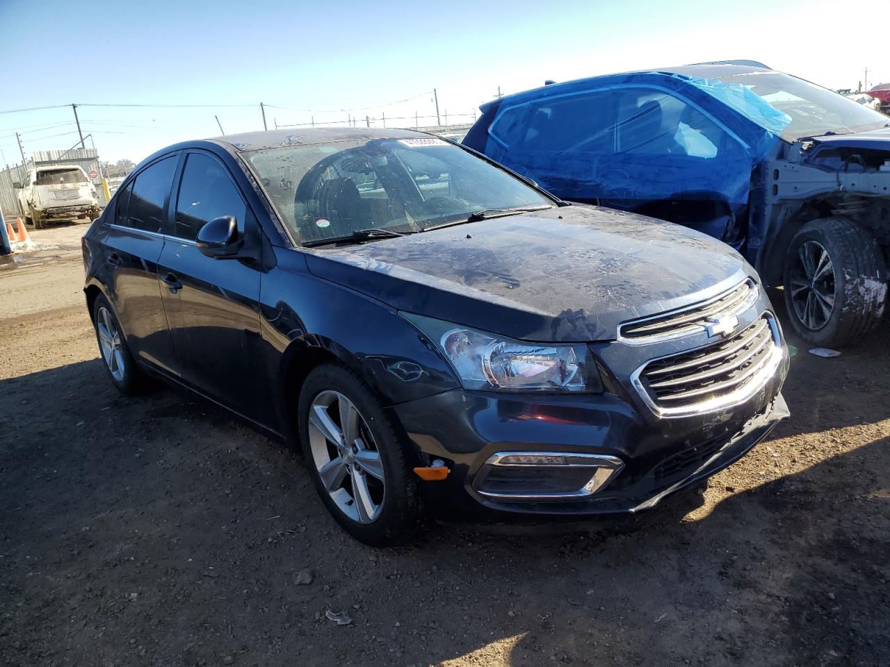 VIN 1G1PE5SB6F7227598 2015 CHEVROLET CRUZE no.4