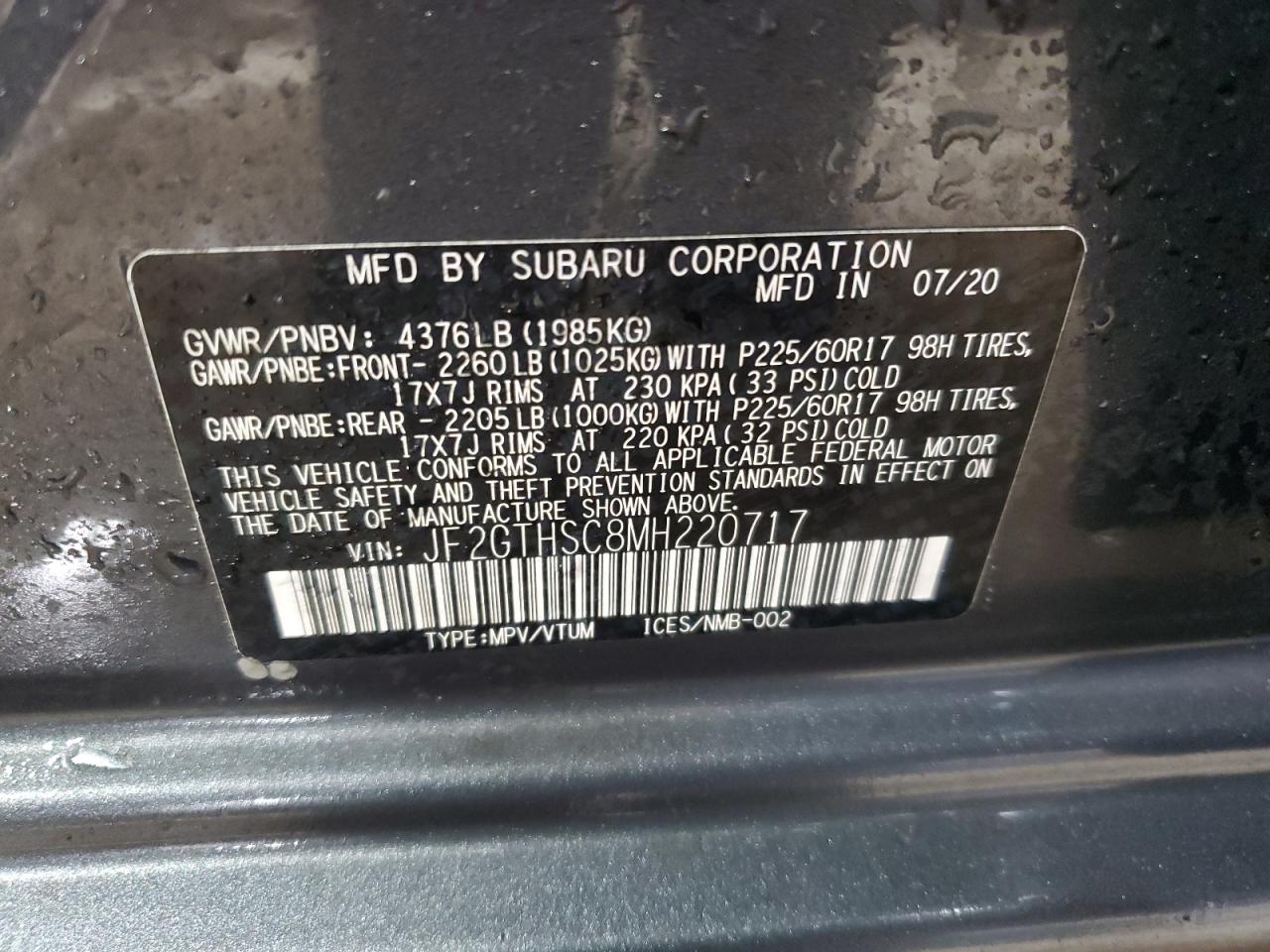 2021 Subaru XV - Image 13