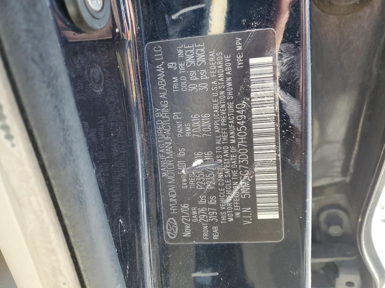 2007 Hyundai Santa Fe - Image 13