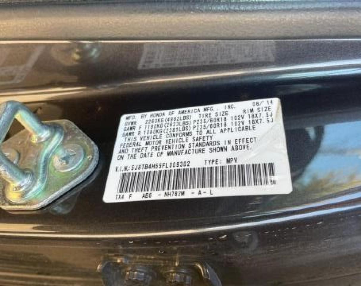 2015 Acura Rdx Technology VIN: 5J8TB4H55FL009302 Lot: 41933925