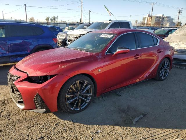  LEXUS IS 350 F S 2021 Czerwony