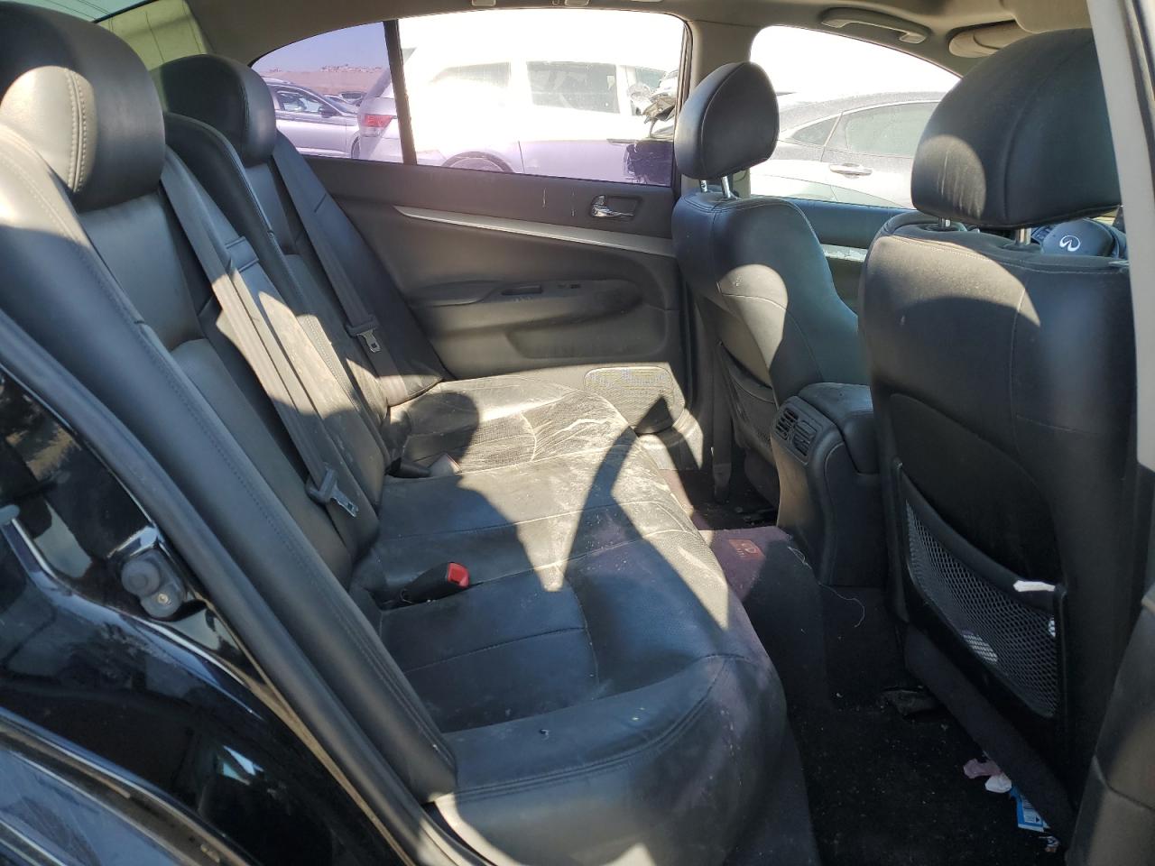 2010 Infiniti G37 VIN: JN1CV6AR7AM254543 Lot: 42215225