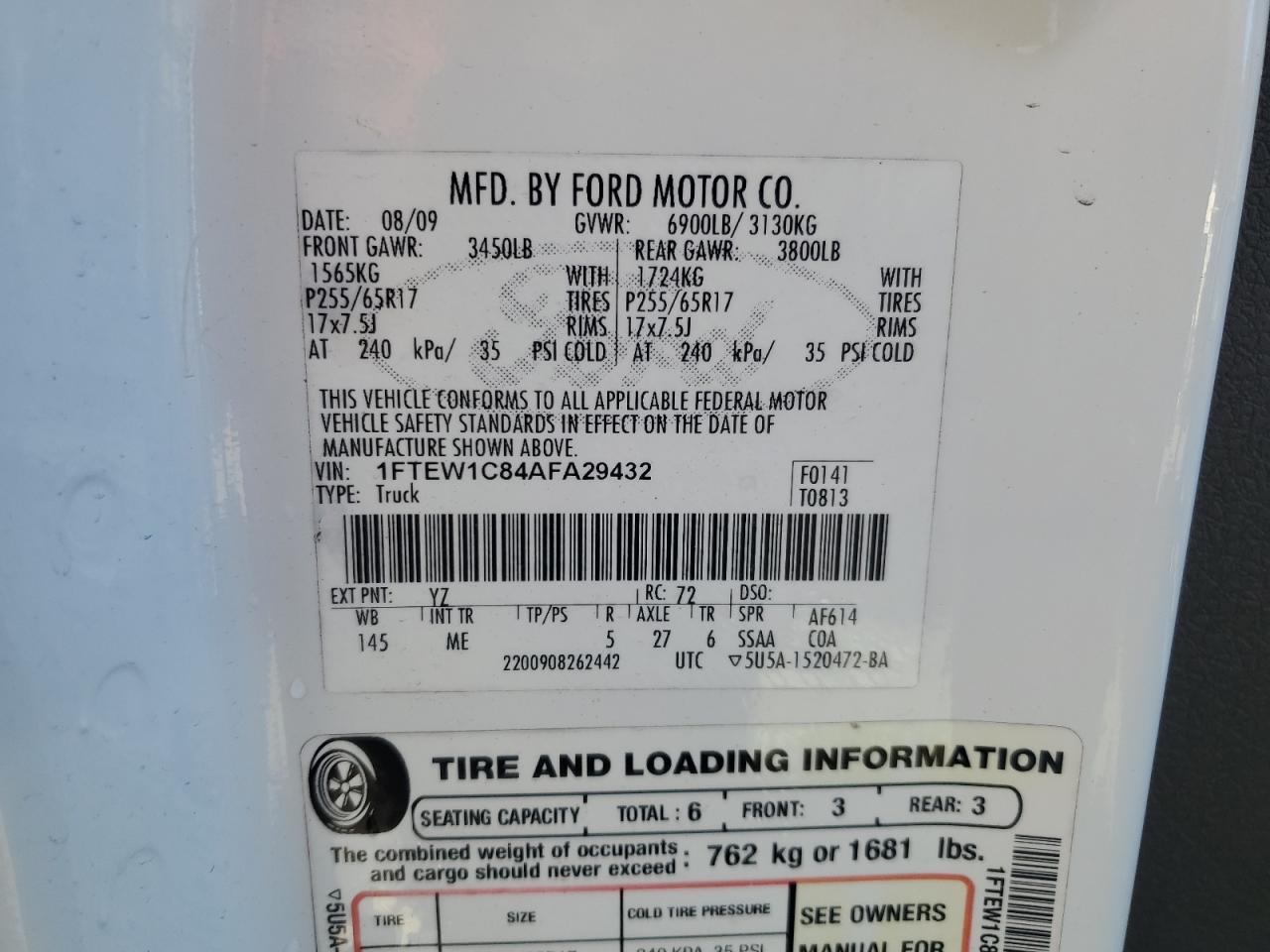 2010 Ford F-150 - Image 12