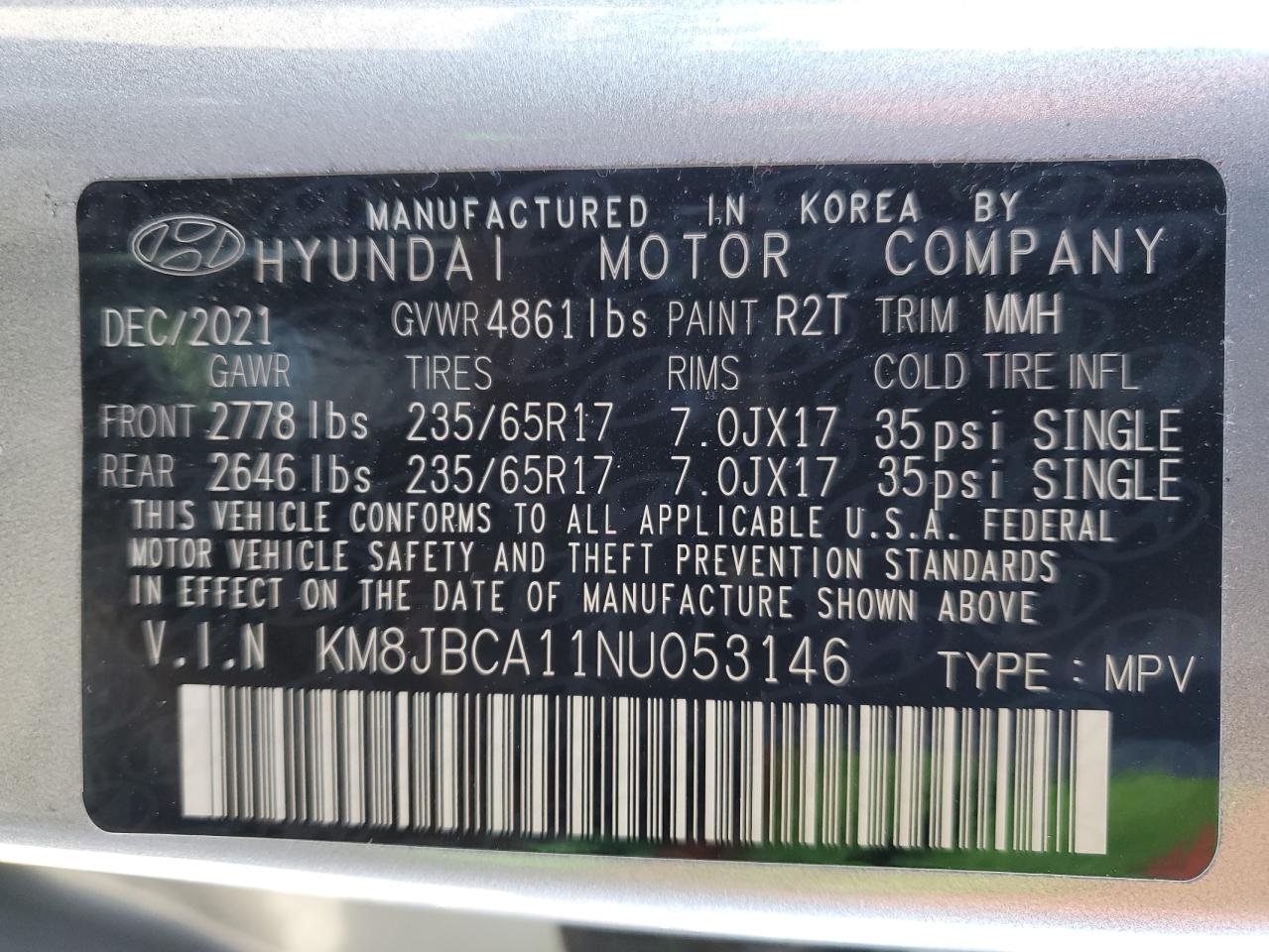 2022 Hyundai Tucson - Image 14