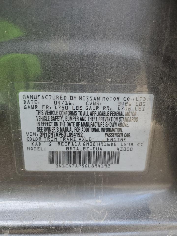 2016 Nissan Versa - Image 12