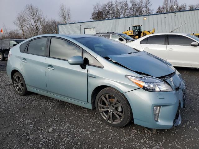  TOYOTA PRIUS 2012 Teal