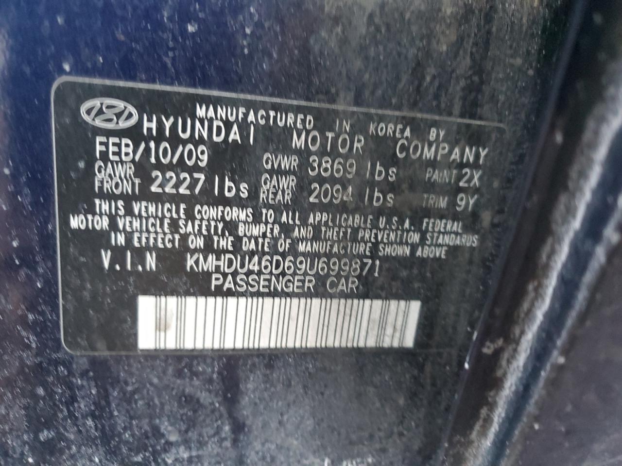 2009 Hyundai Elantra - Image 12