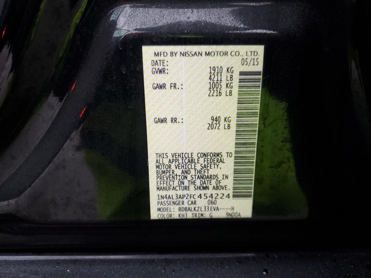2015 Nissan Altima - Image 12
