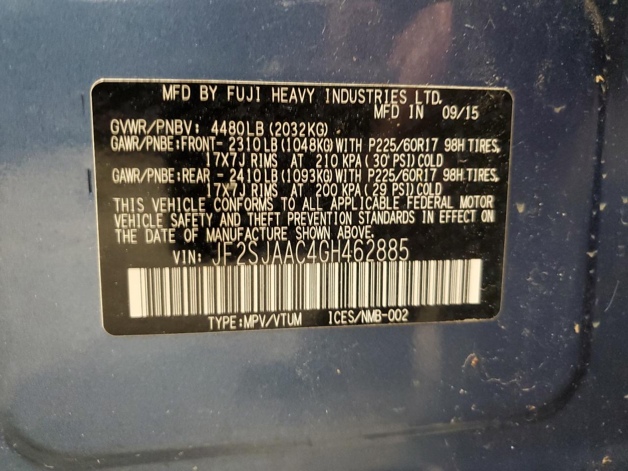 2016 Subaru Forester - Image 12