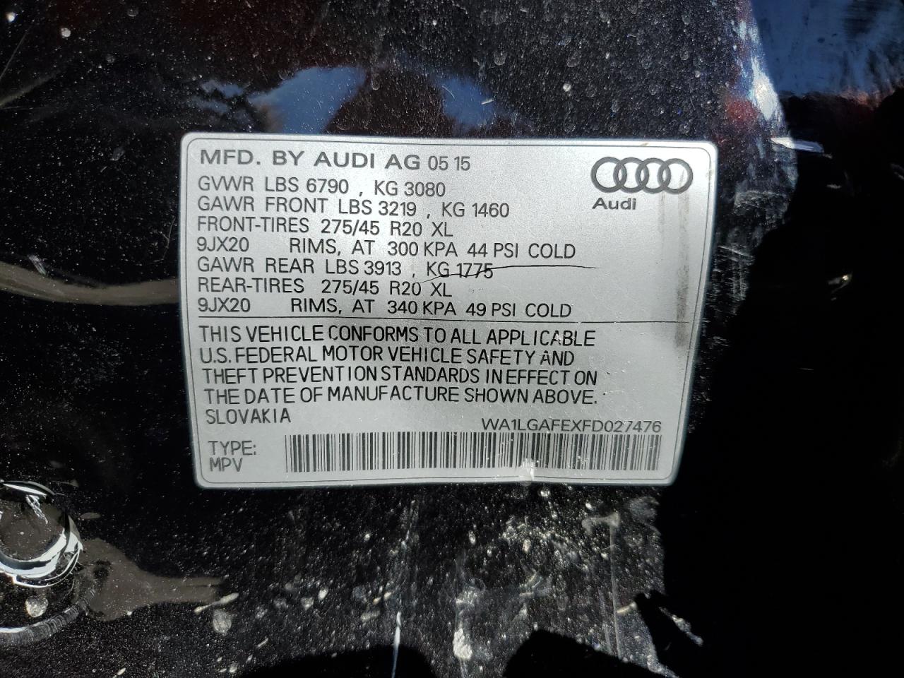 2015 Audi Q7 - Image 13