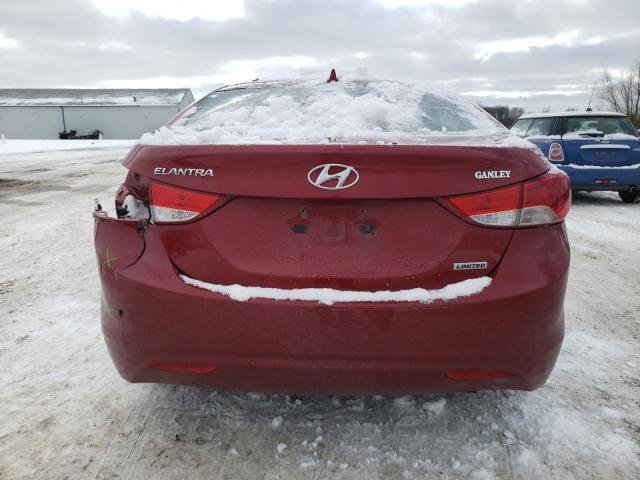  HYUNDAI ELANTRA 2013 Red