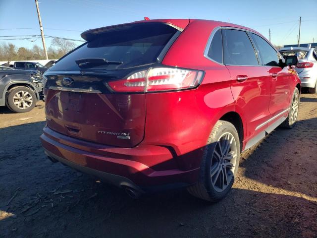  FORD EDGE 2019 Czerwony