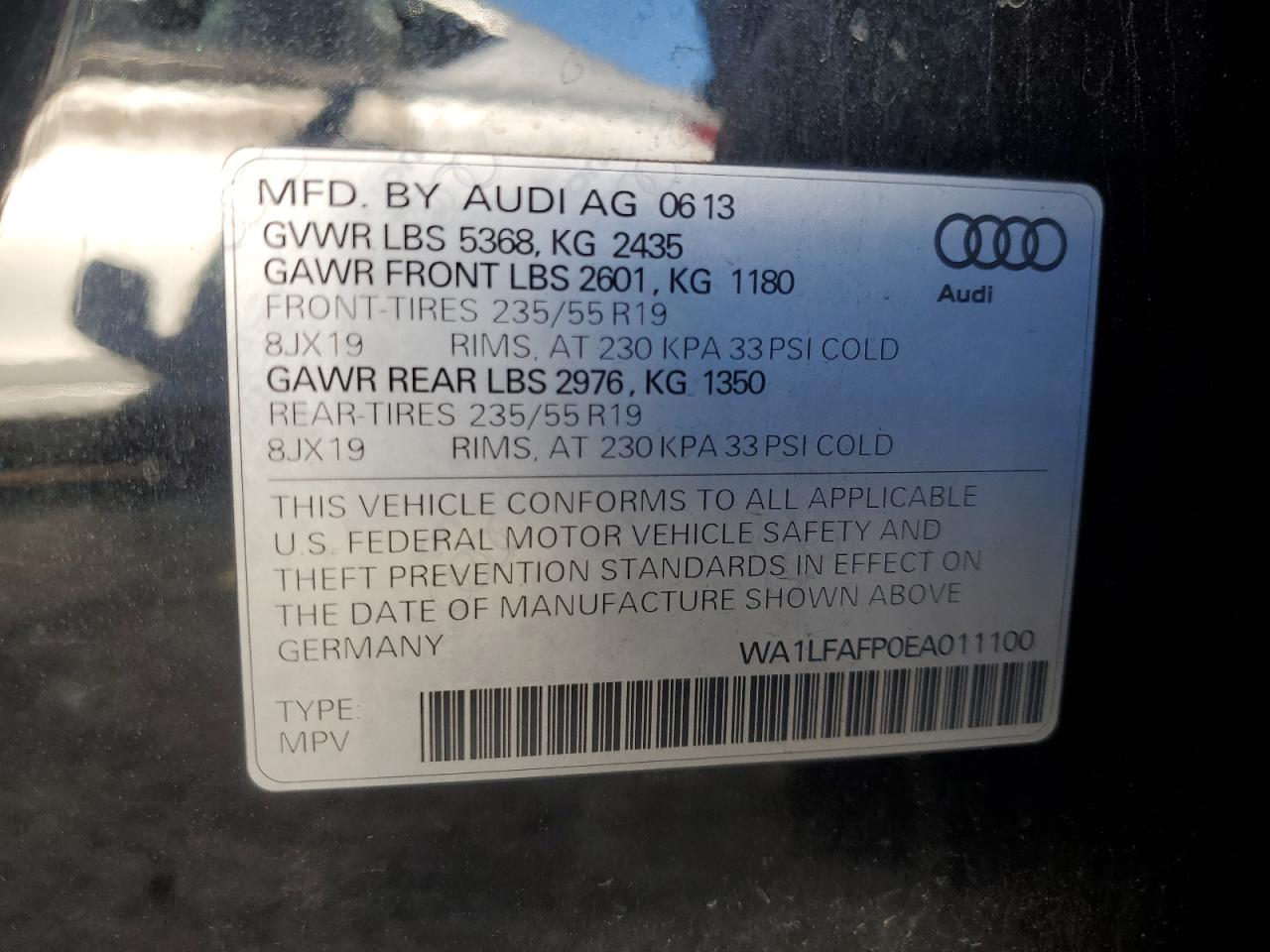 2014 Audi Q5 - Image 13