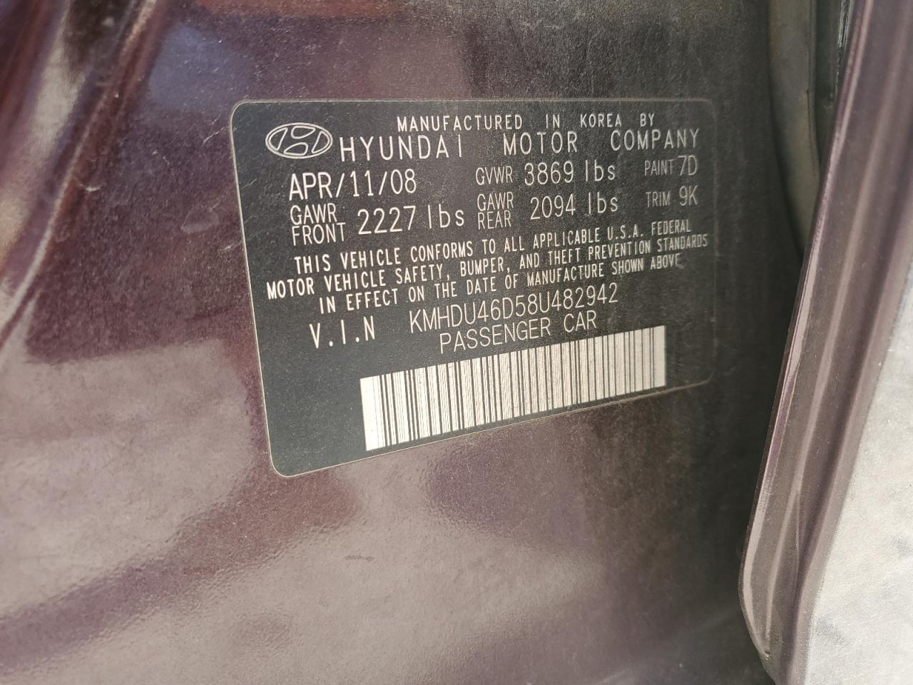 2008 Hyundai Elantra - Image 15
