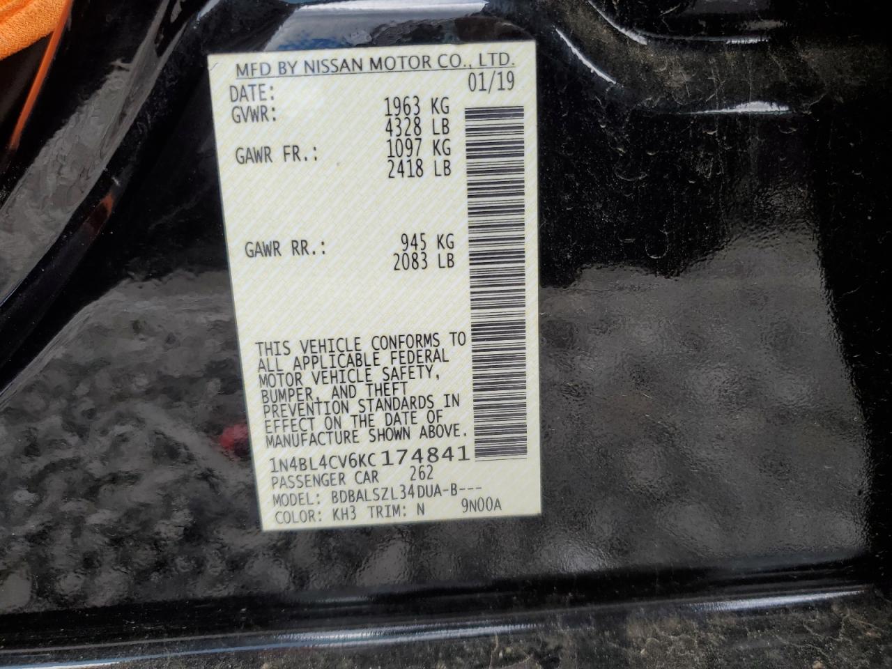 2019 Nissan Altima - Image 12