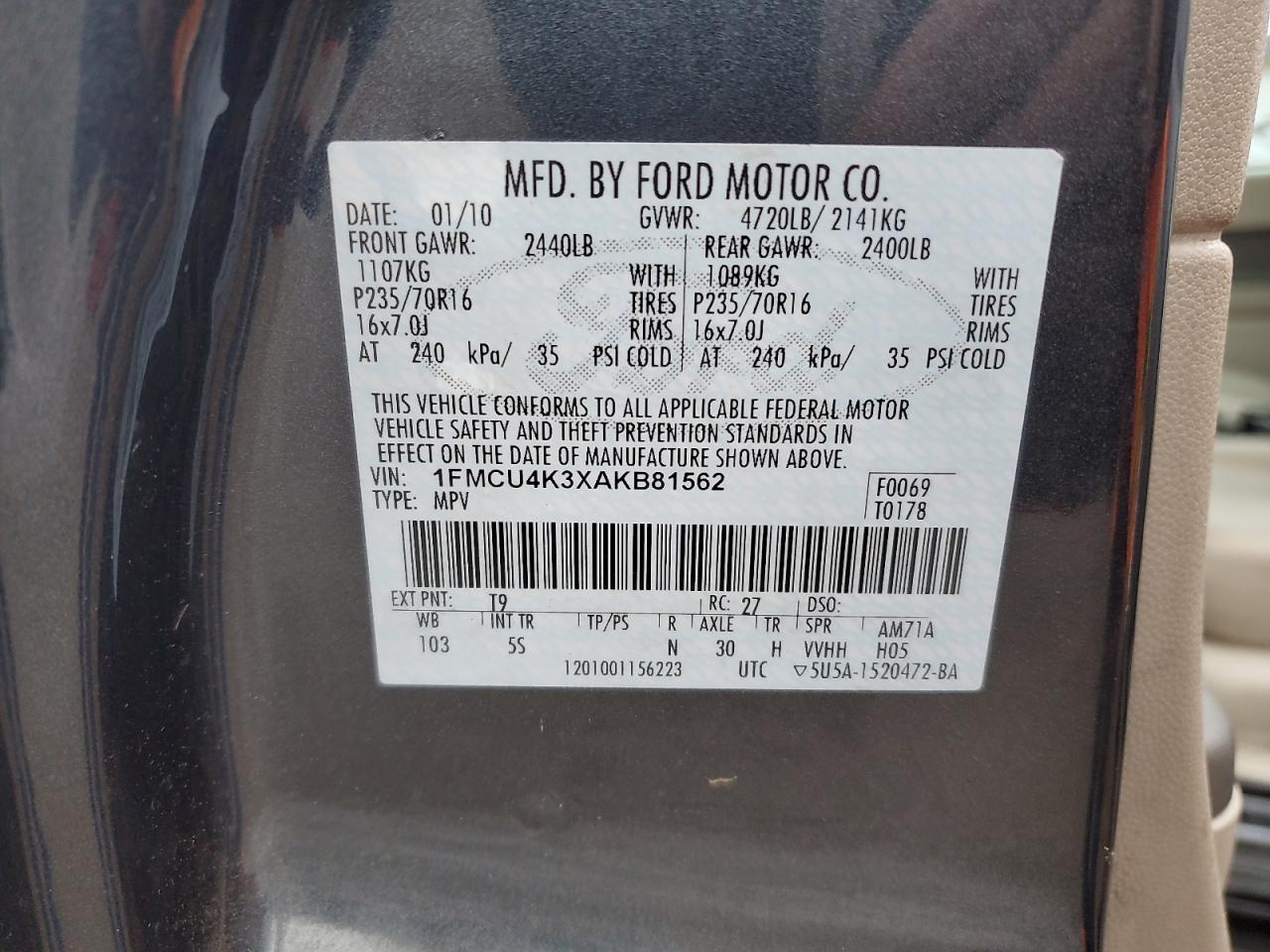 2010 Ford Escape - Image 12