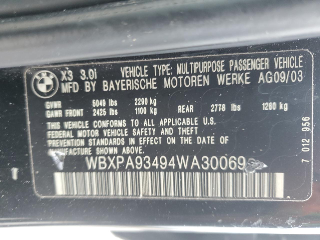 2004 BMW X3 - Image 13
