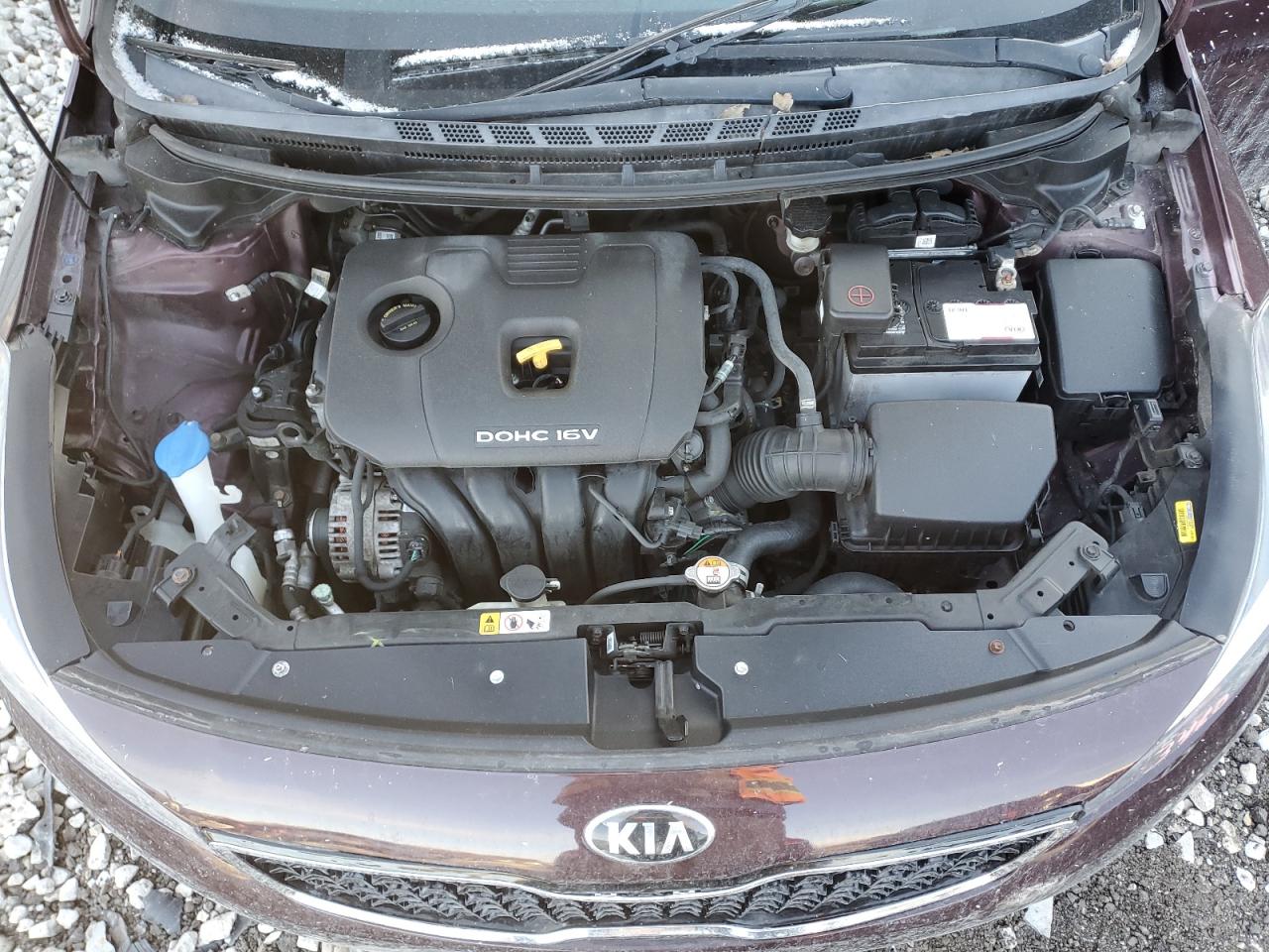 2017 Kia Forte Lx VIN: 3KPFK4A76HE047348 Lot: 87421974