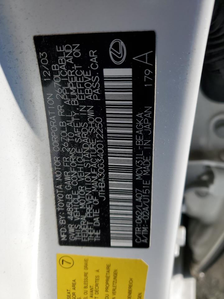 2004 Lexus ES - Image 12