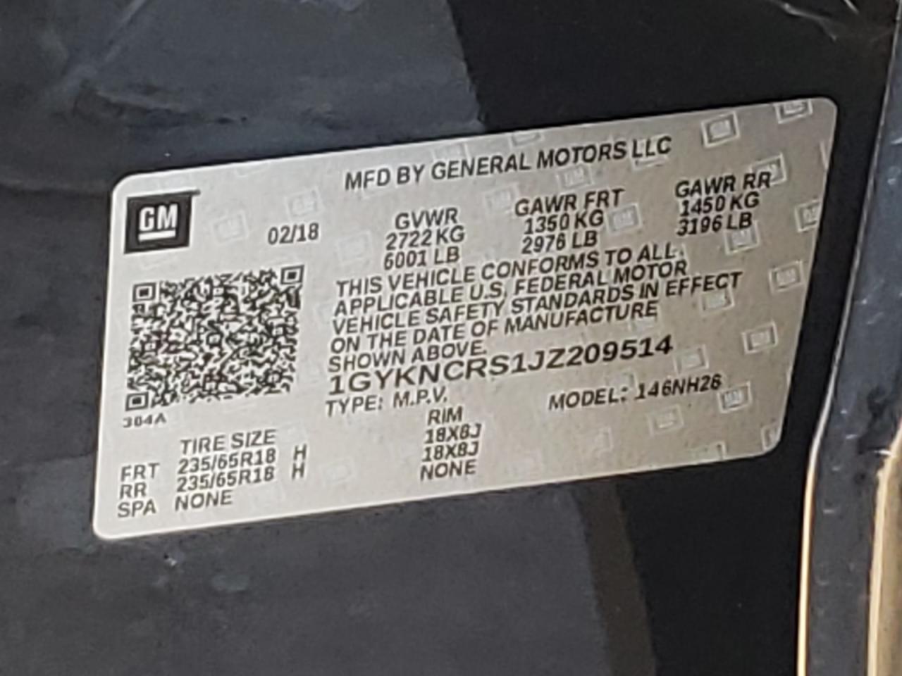 2018 Cadillac XT5 - Image 14