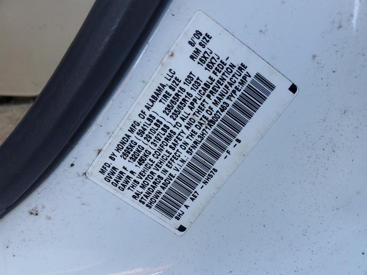 2010 Honda Odyssey - Image 12