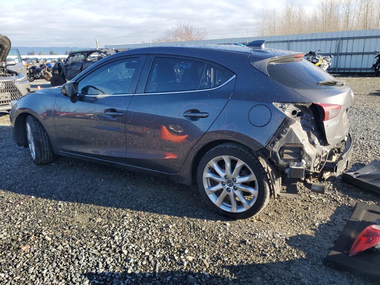 VIN JM1BM1M36F1255262 2015 MAZDA 3 no.2