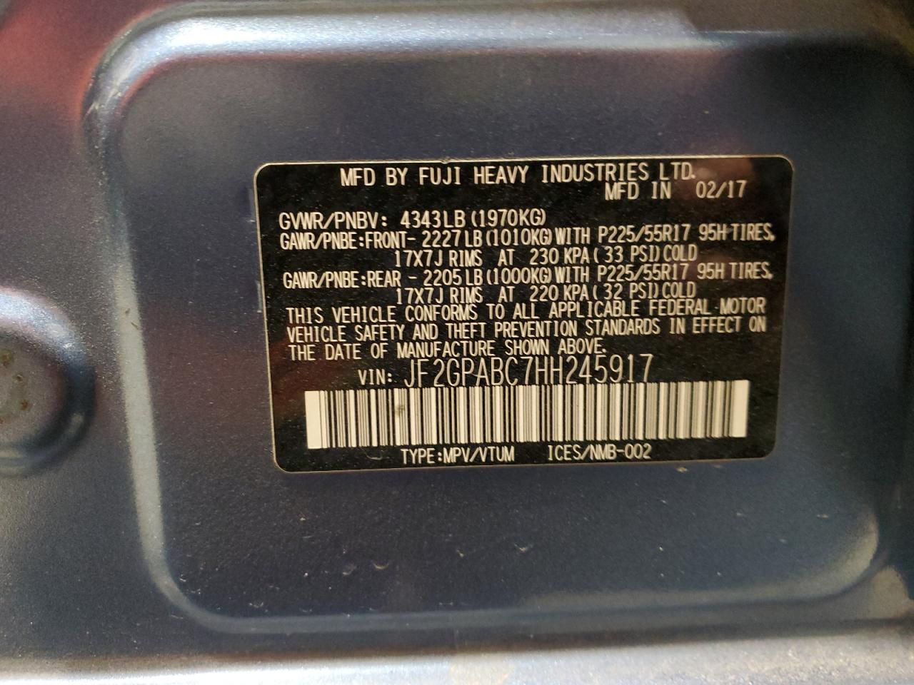 2017 Subaru XV - Image 13