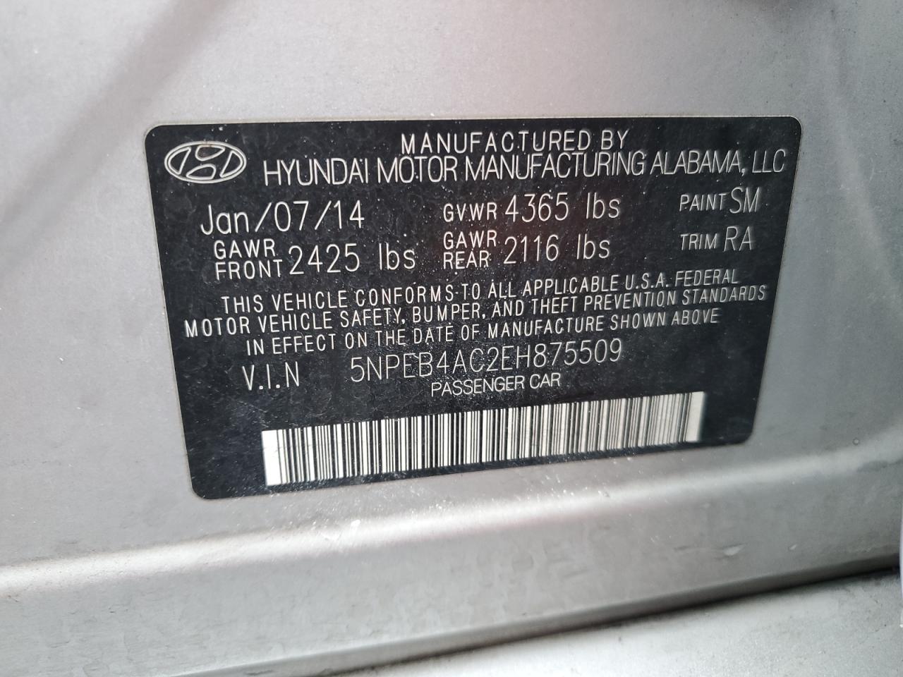 2014 Hyundai Sonata - Image 14