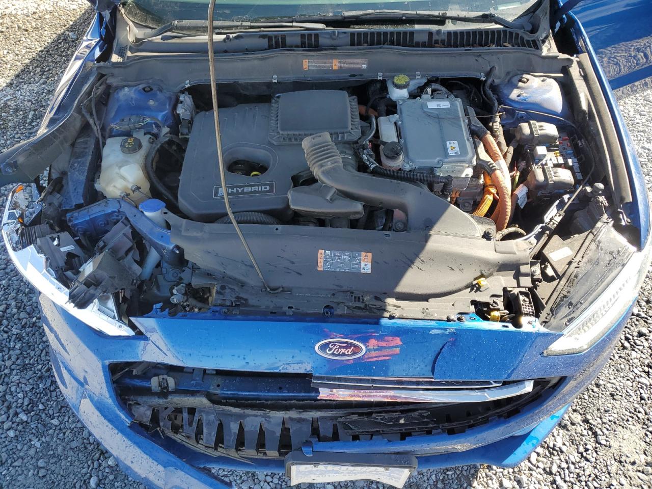 2018 Ford Fusion Titanium/Platinum Hev VIN: 3FA6P0RU0JR151049 Lot: 42453715