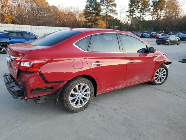  NISSAN SENTRA 2018 Красный