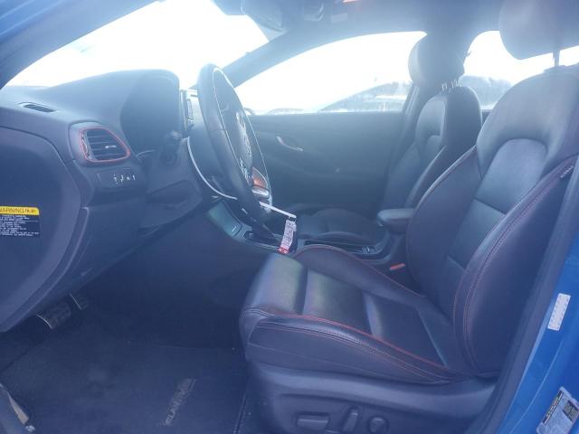 HYUNDAI ELANTRA 2018 Синий