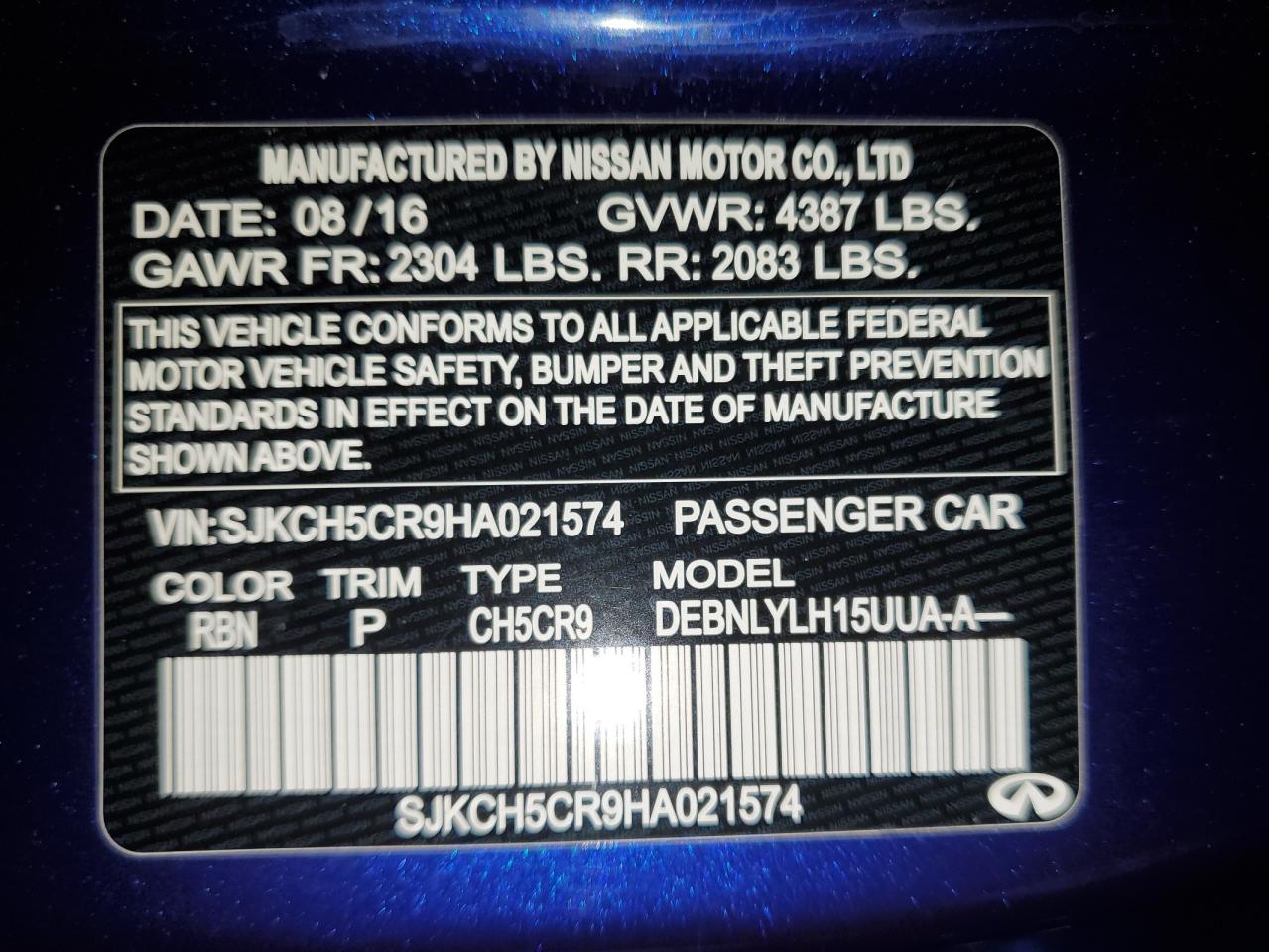 2017 Infiniti QX30 - Image 13