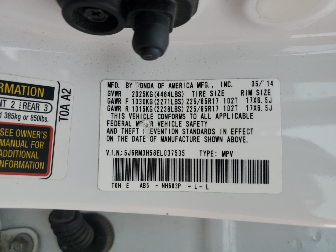 2014 Honda CR-V - Image 13
