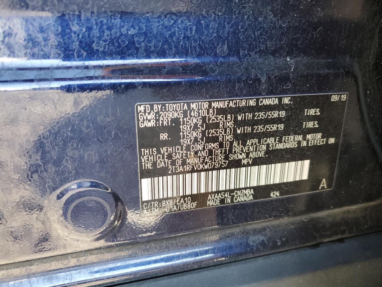2019 Toyota RAV 4 - Image 12