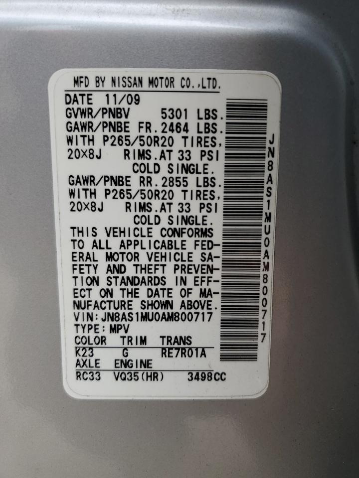 2010 Infiniti FX - Image 13