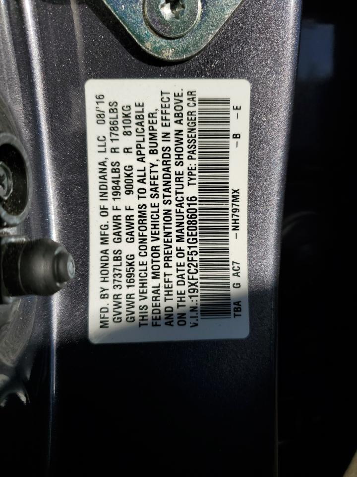 2016 Honda Civic - Image 14