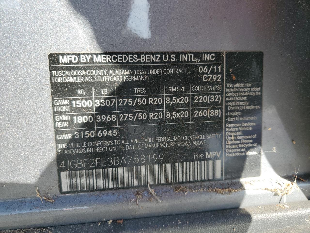 2011 Mercedes-Benz GL-klasse - Image 13