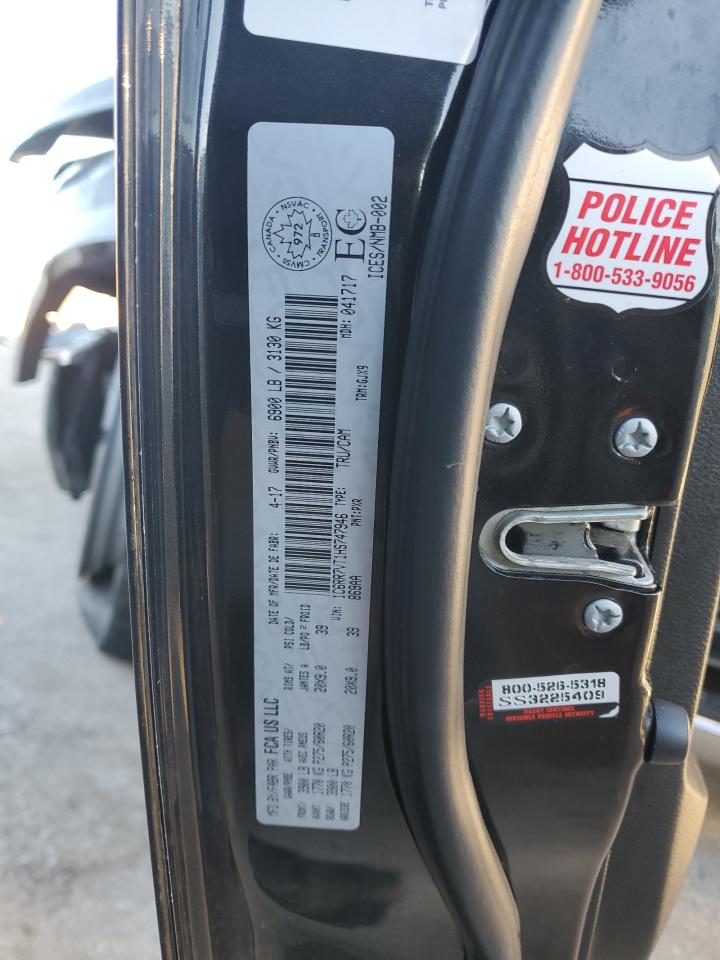 2017 Ram 1500 Laramie VIN: 1C6RR7VT1HS747946 Lot: 88920925