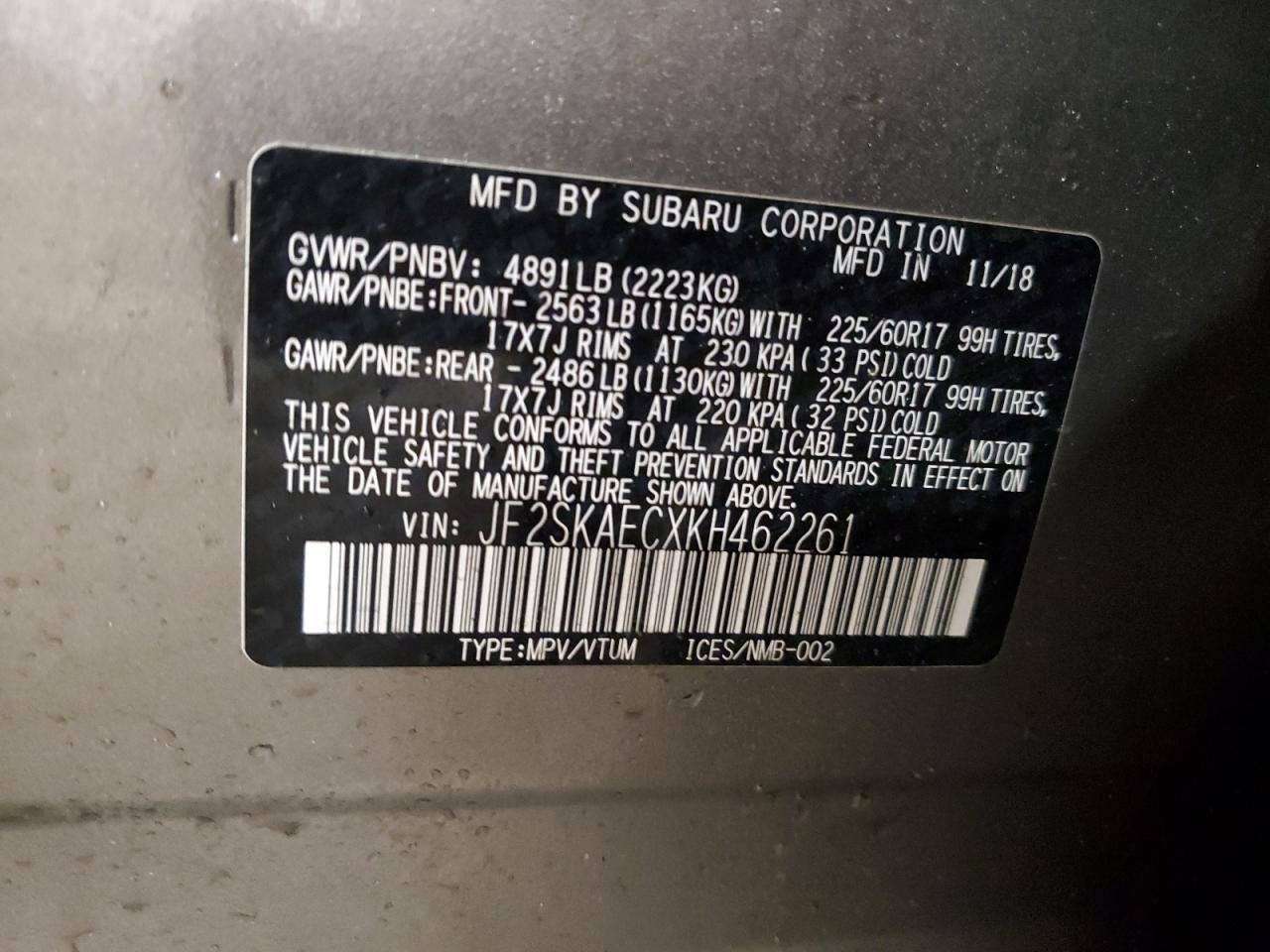 2019 Subaru Forester - Image 13
