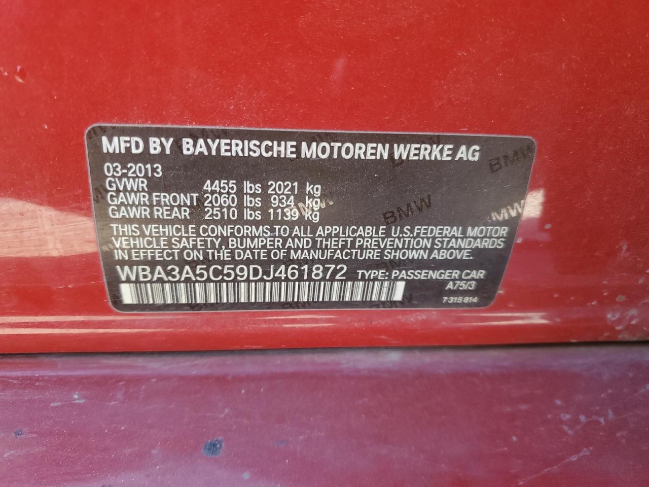 2013 BMW 3er - Image 14