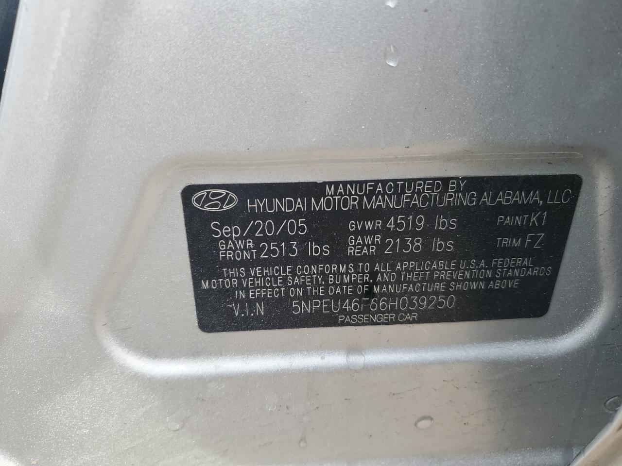 2006 Hyundai Sonata - Image 12